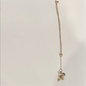 Lilly Pulitzer Gold and Silver Charm Necklace